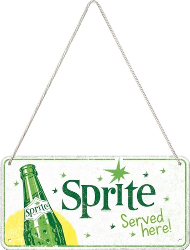 Nostalgic-Art - Hängeschild - Sprite - Sprite Served Here