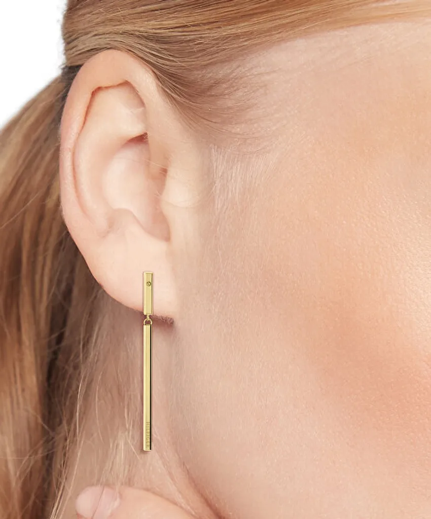 Orecchini 2780955 Linear Oro 14k: Una Linea di Luce per il Tuo Volto