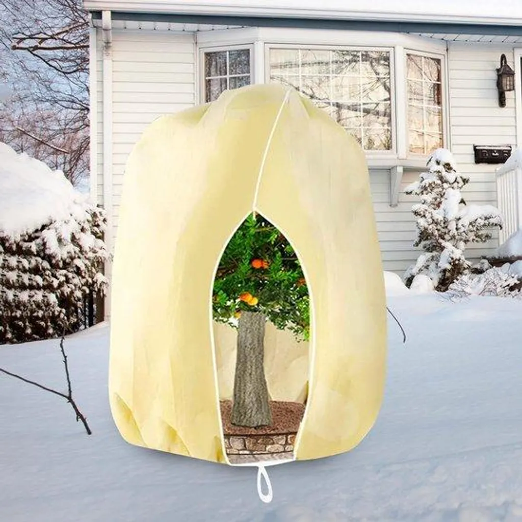 Anti-gel pour plantes : protection hivernale 360x200 cm en tissu épais