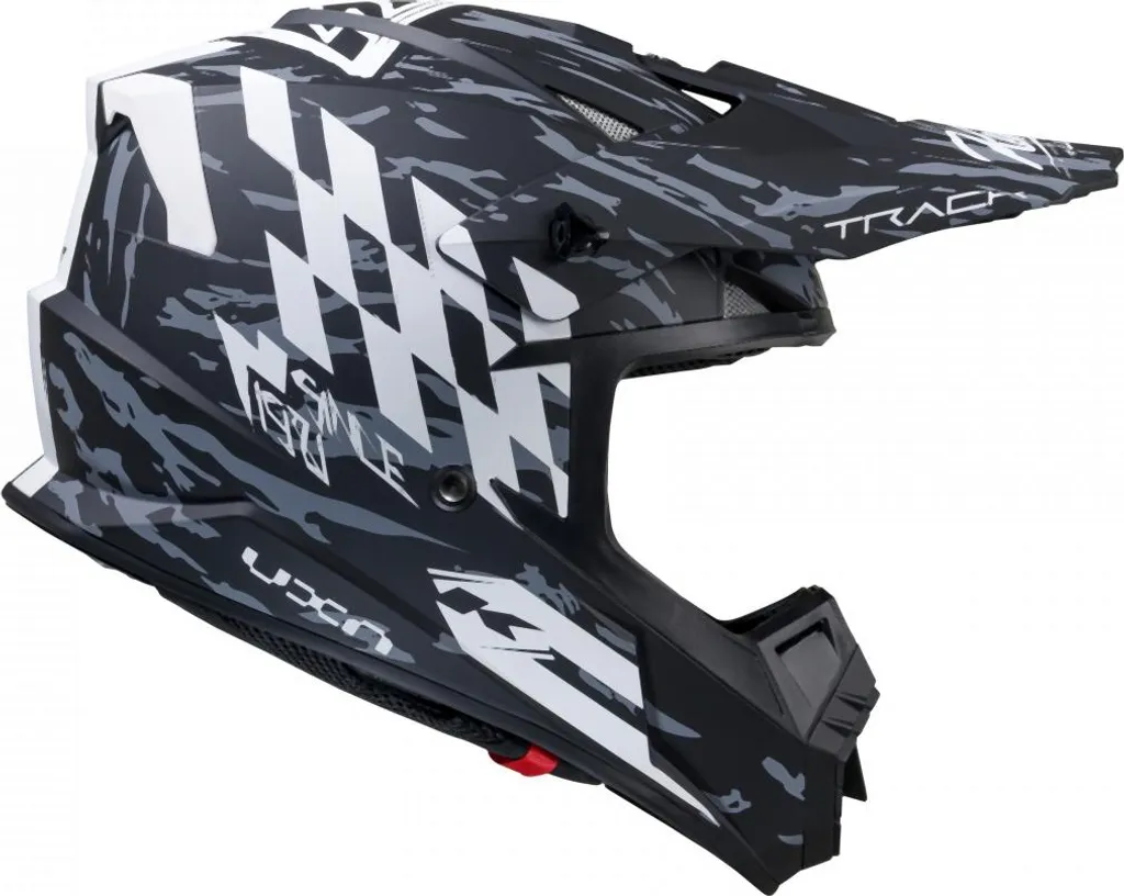 Casque Enduro Kenny Racing XL Gris Noir Idéal pour Sorties Dirt Mat