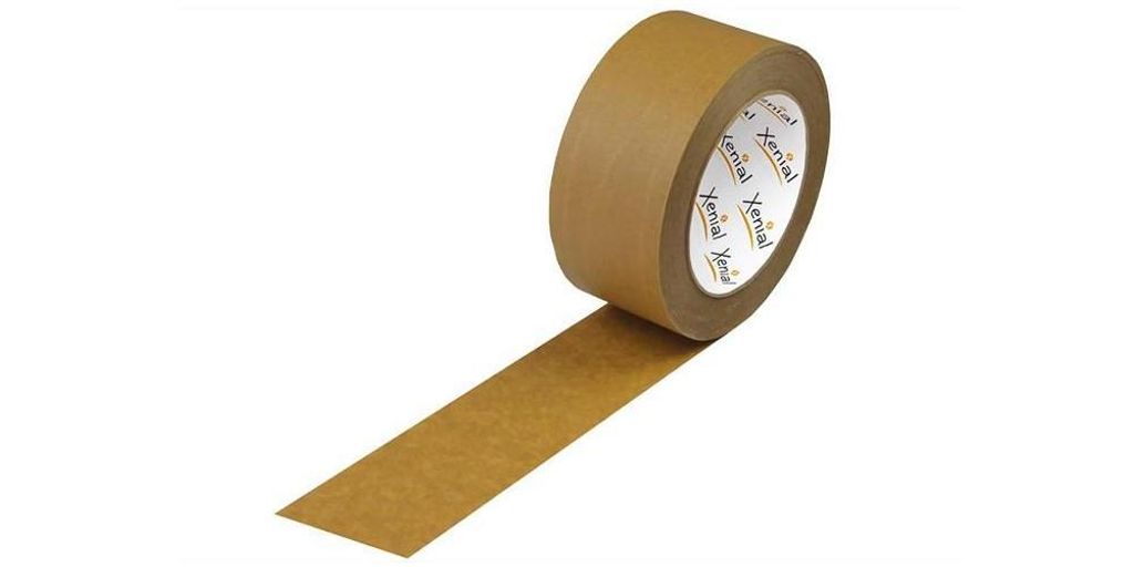 Klebeband Breite 50mm Länge 50m S.125μ Papier 2 Längs-/1 Sinusfaden TRANSPAK