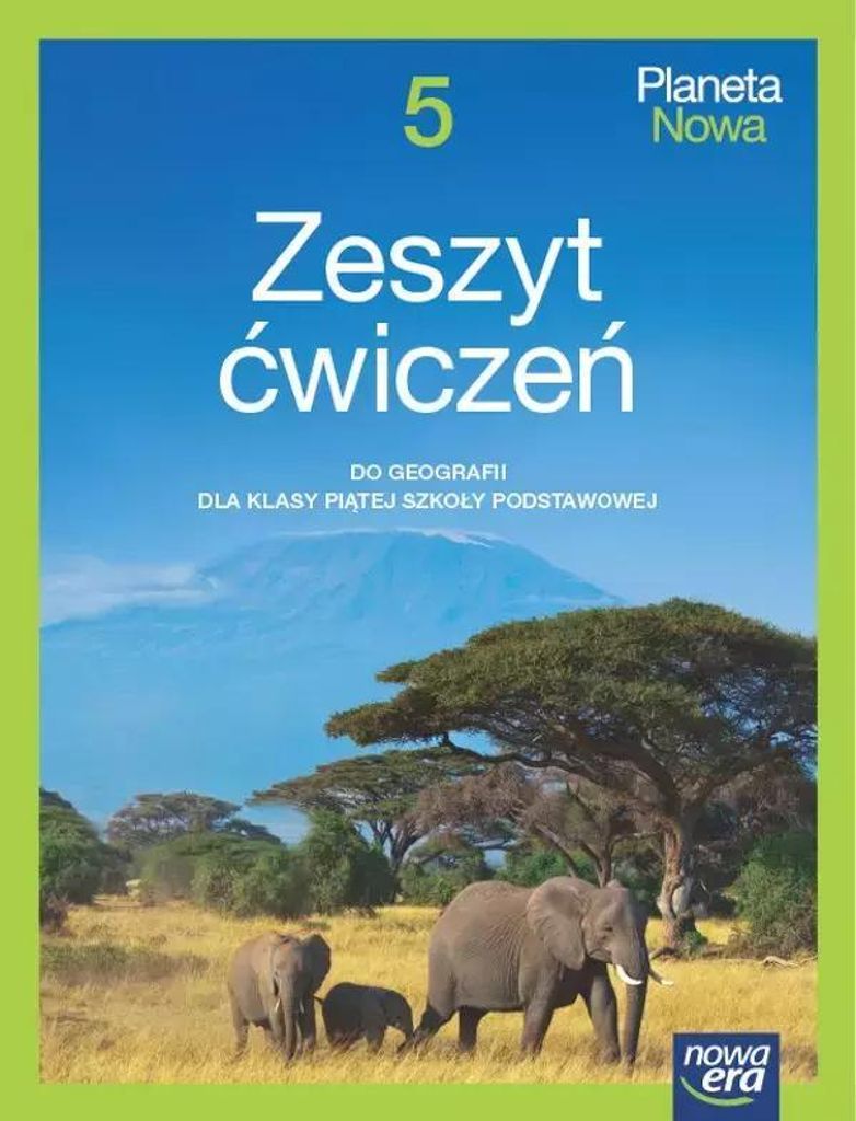 Planeta nowa. SP klasa 5. Zeszyt ćwiczeń. Nowa edycja 2024-2026