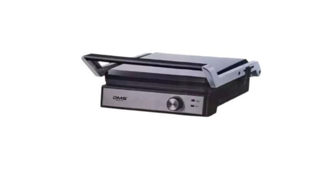 DMS Kontaktgrill Tischgrill Edelstahl 2000W Panini Sandwichmaker Antihaft KG 06