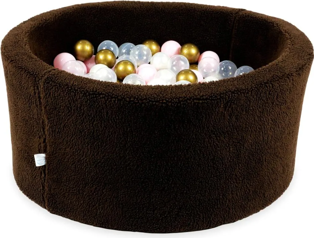 Piscine à balles déhoussable 90x40 cm pour un jeu propre et sécurisé