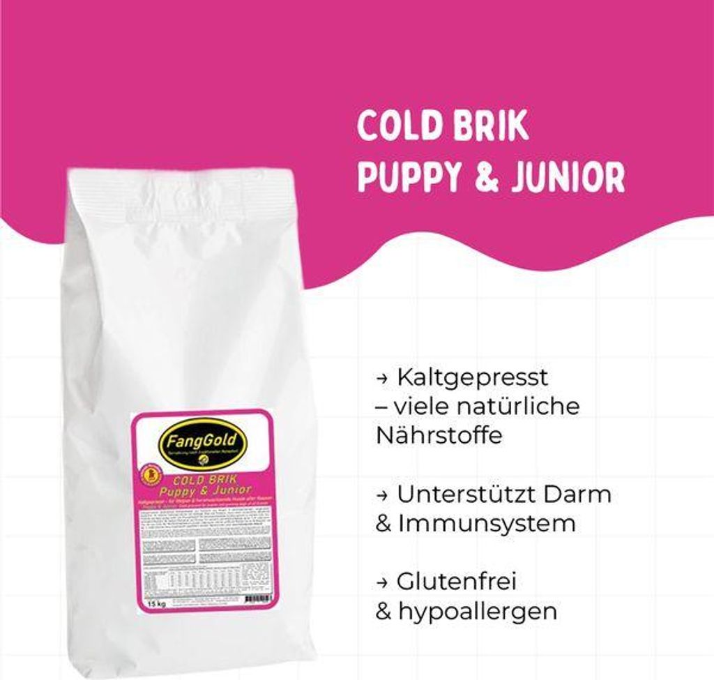 FangGold Cold Brik Puppy & Junior