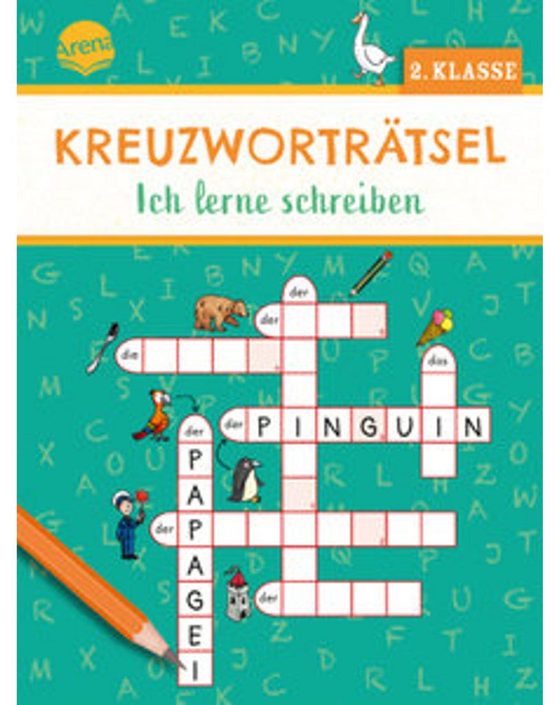 Kreuzworträtsel. Ich lerne schreiben (2. Klasse) Image du produit 