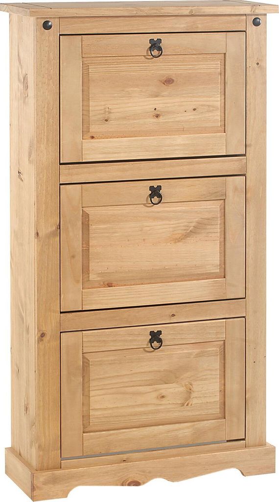 Schuhkipper Schuhschrank Schuhkommode Schuhregal TEQUILA 3 Produktbild