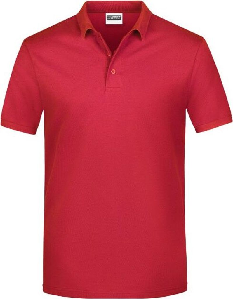 Promo Polo Man Klassisches Poloshirt red, Gr. 3XL