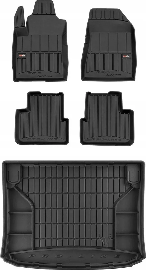 Tappetini Gomma Fiat Bravo 2 2007-2014 su Misura 3D - Qualità Top