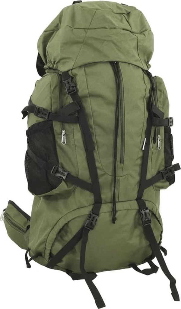 Wanderrucksack Armeegrün 80 L Oxford-Gewebe