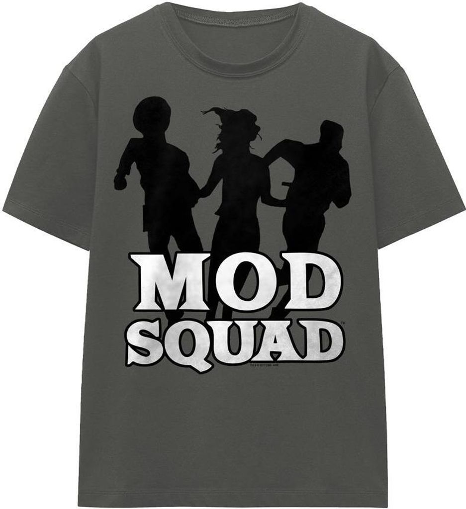 The Mod Squad - "Run Simple" T-Shirt für Herren/Damen Uni TV15807 (L) (Holzkohle)