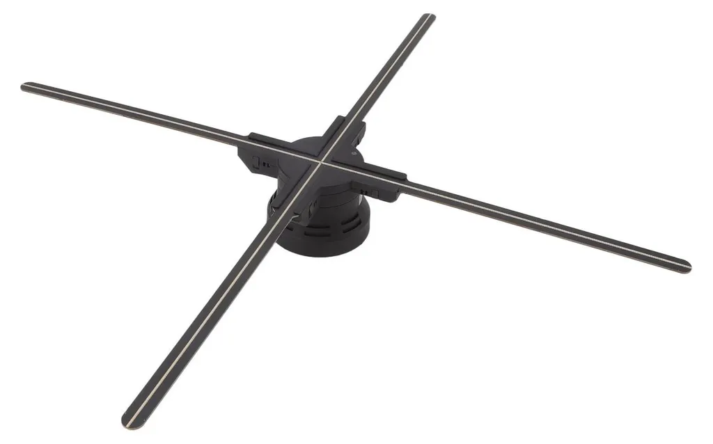 Projecteur Holographique 3D 60cm 1600x720p avec Télécommande pour Bars