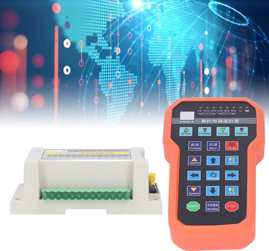 Console de commande pour découpeuse plasma CNC avec boîtier de protection - 12