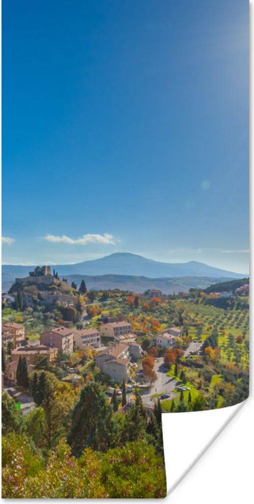 MuchoWow Poster Toskana - Italien - Sonne 80x160 cm - Kinderzimmer