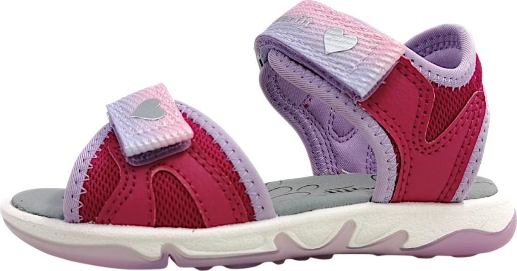 Superfit PEBBLES Kinderschuhe Mädchen Sandale Rosa Freizeit, Schuhgröße:34 EU