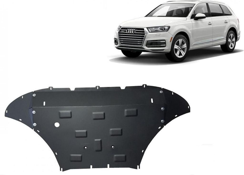 Protezione antincastro in acciaio per motore Audi Q7 Immagine del prodotto 