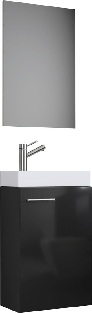 Set 3 pezzi | Posto di lavaggio per gli ospiti WC | Bagno Immagine del prodotto 