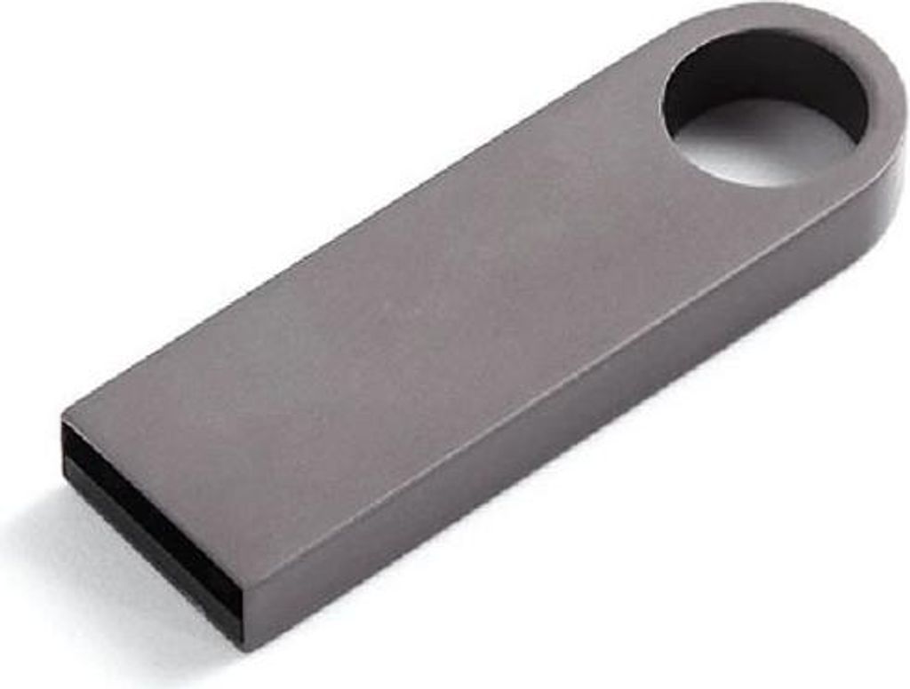 INF Hochgeschwindigkeits USB 3.0 Stick aus Zinklegierung für Computer & Handy Grau 32 GB