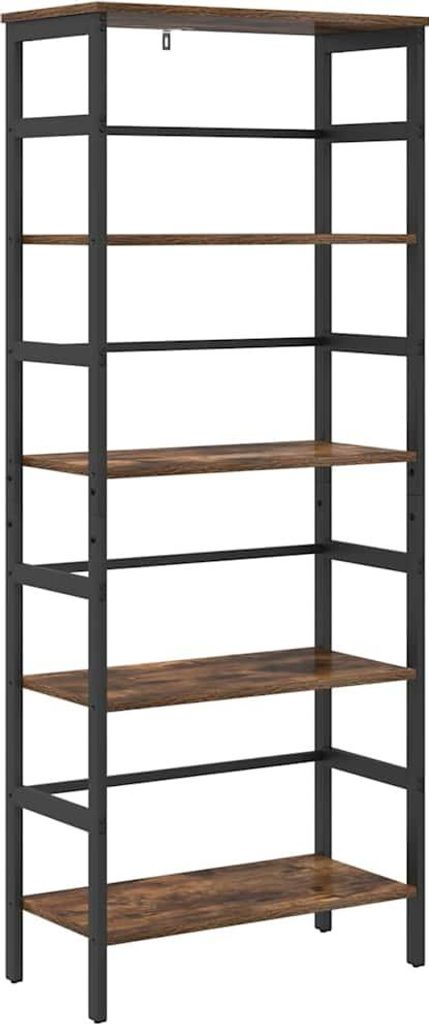 Bücherregal Geräucherte Eiche 60 x 29,5 x 149 cm Holzwerkstoff