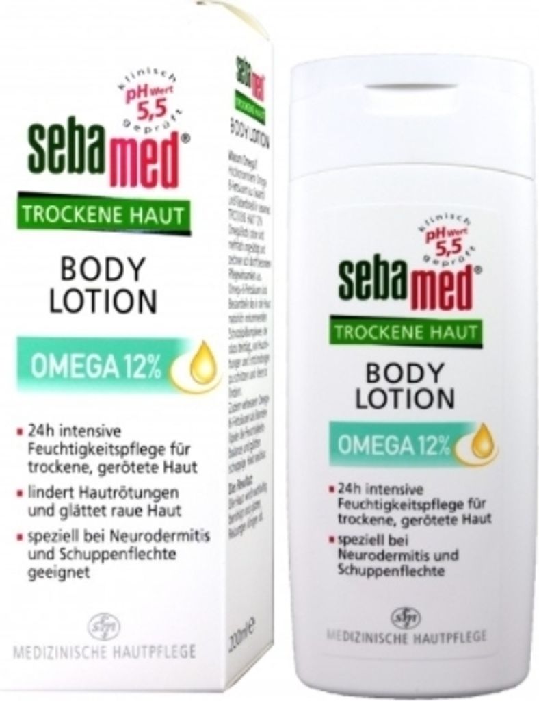 Sebamed, Lotion für trockene Haut, Omega, 200ml Produktbild 