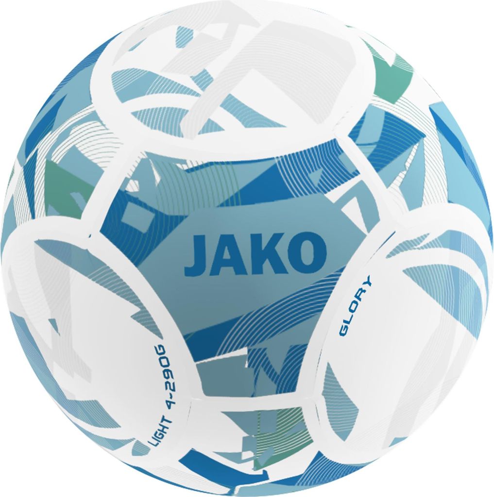 Jako Glory 290G (Size 4) Lightball - Weiß / Sanftes Blau / Jako Blau