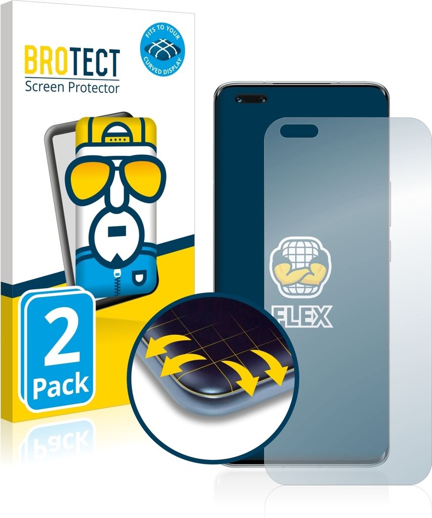2x BROTECT Fullscreen Schutzfolie für Honor Magic 4 Pro Produktbild 