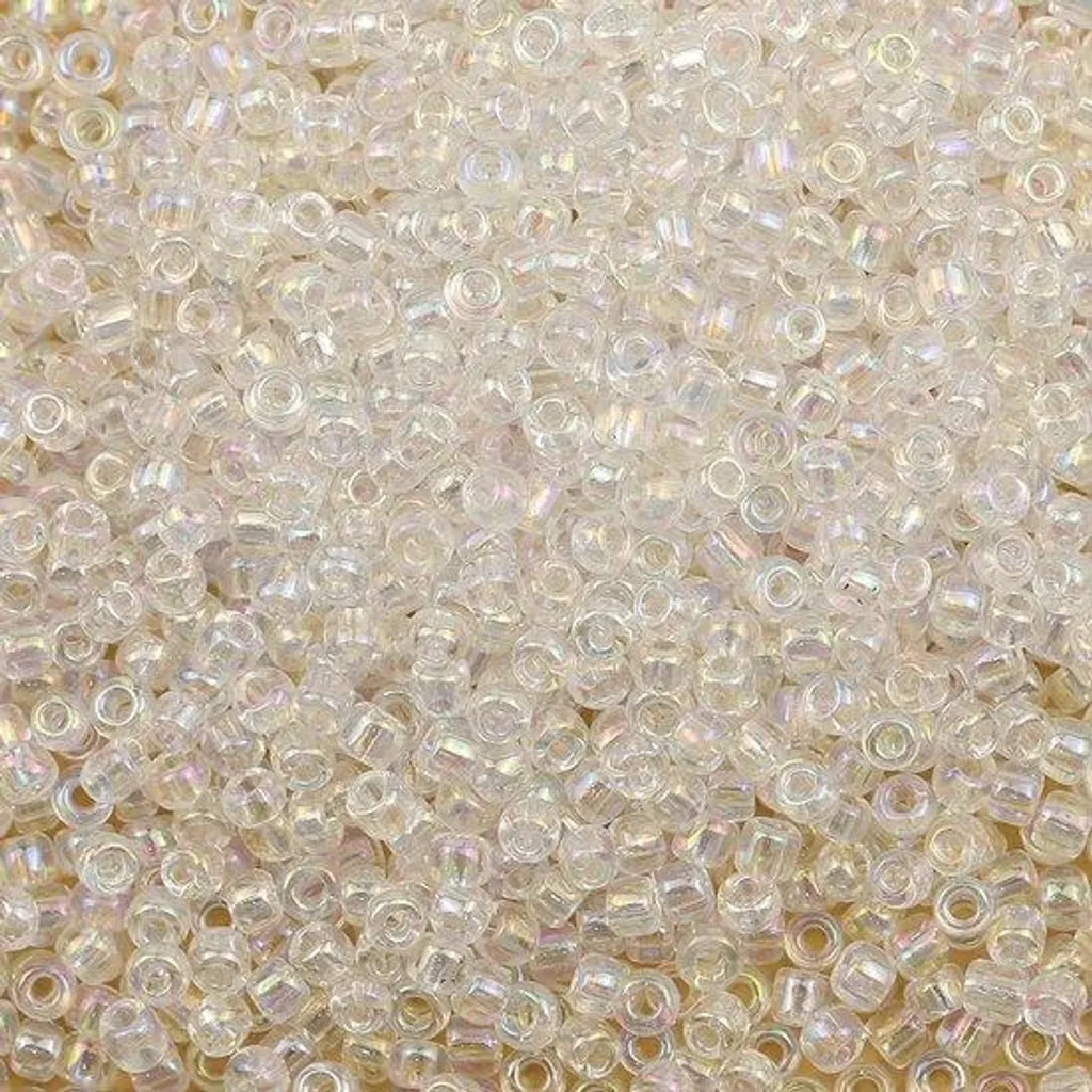 Perles de Rocaille Arc-en-Ciel 3mm pour Création de Bijoux DIY - 100g