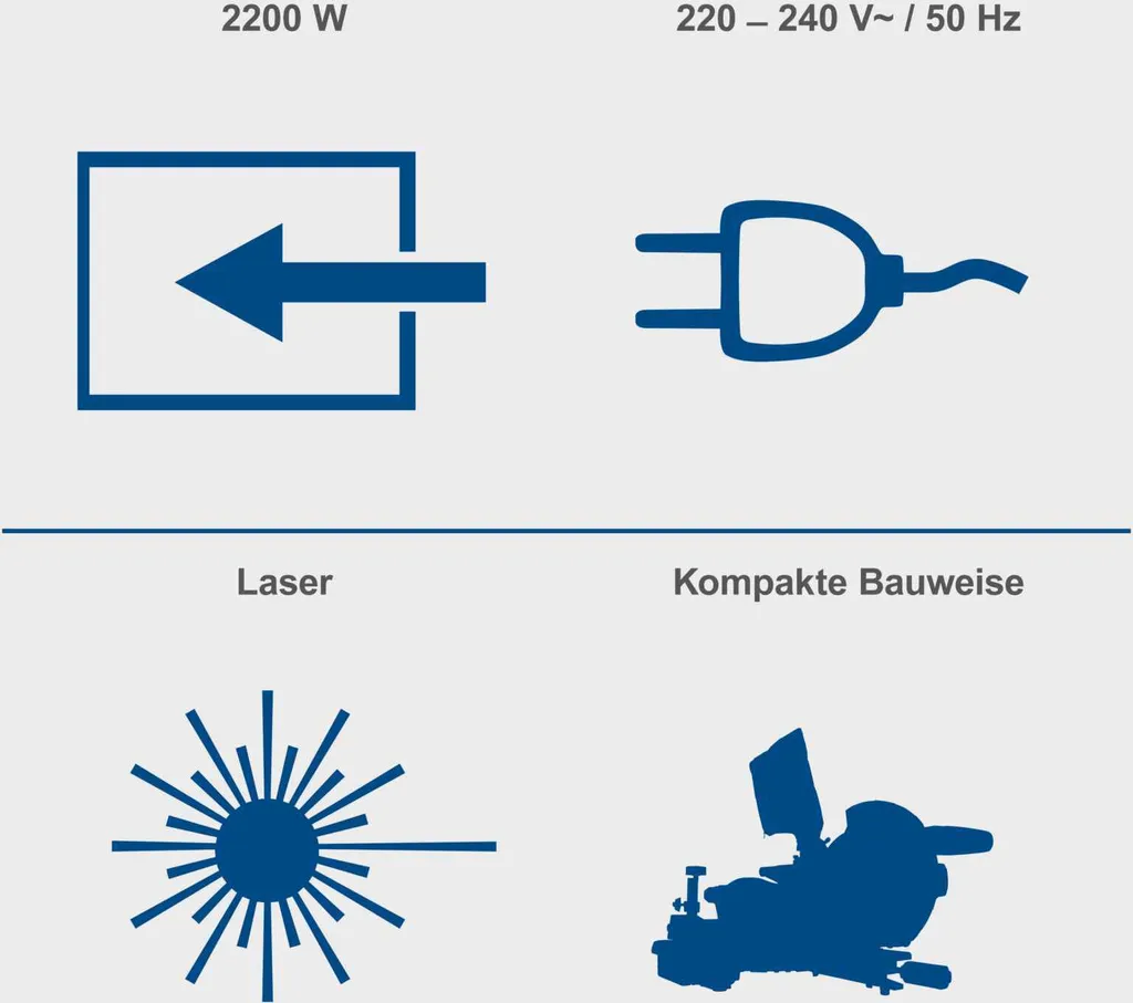 Scie à onglets avec laser Scheppach HM254SPX | Capacité de coupe 340mm - 8