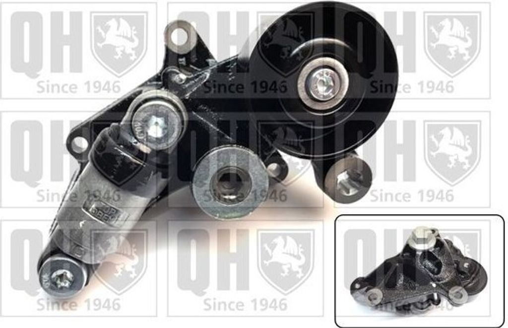 QUINTON HAZELL QTA1320 Spannarm Keilrippenriemen Ø65mm passend für MERCEDES-BENZ E-Klasse Limousine (W211) C-Klasse Limousine (W203) CLC (CL203)