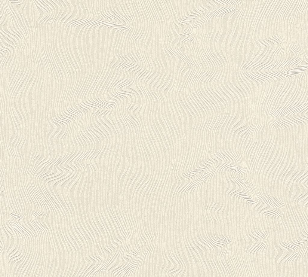 A.S. Création 3D Tapete Attractive Strukturtapete Vliestapete mit Glitzereffekt beige 10,05 m x 0,53 m