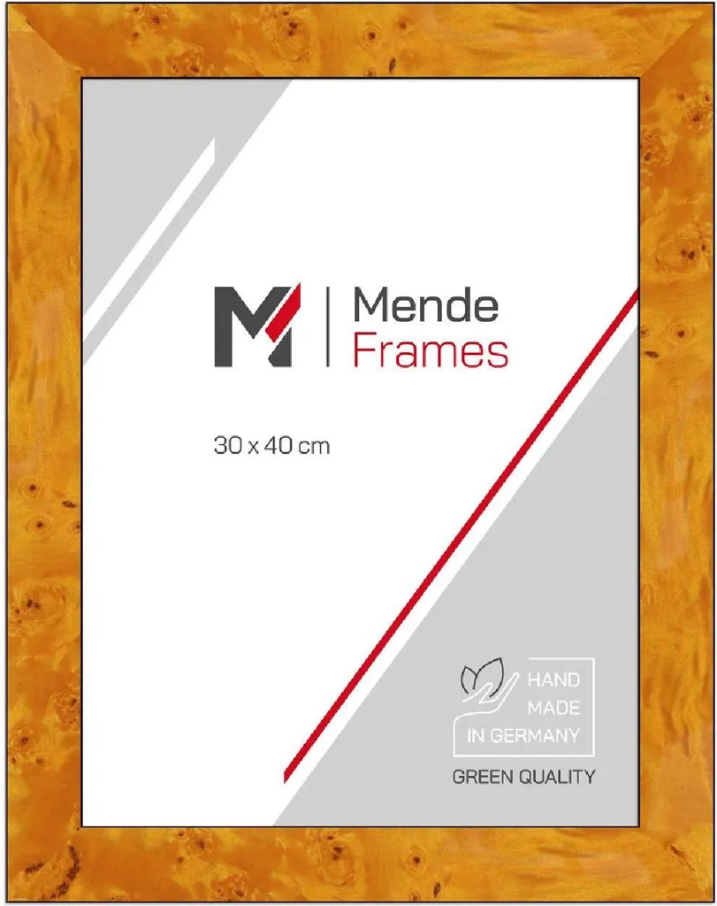 Cornice Ufficio MendeFrames H14E 15x20 cm Legno Radica Chiaro