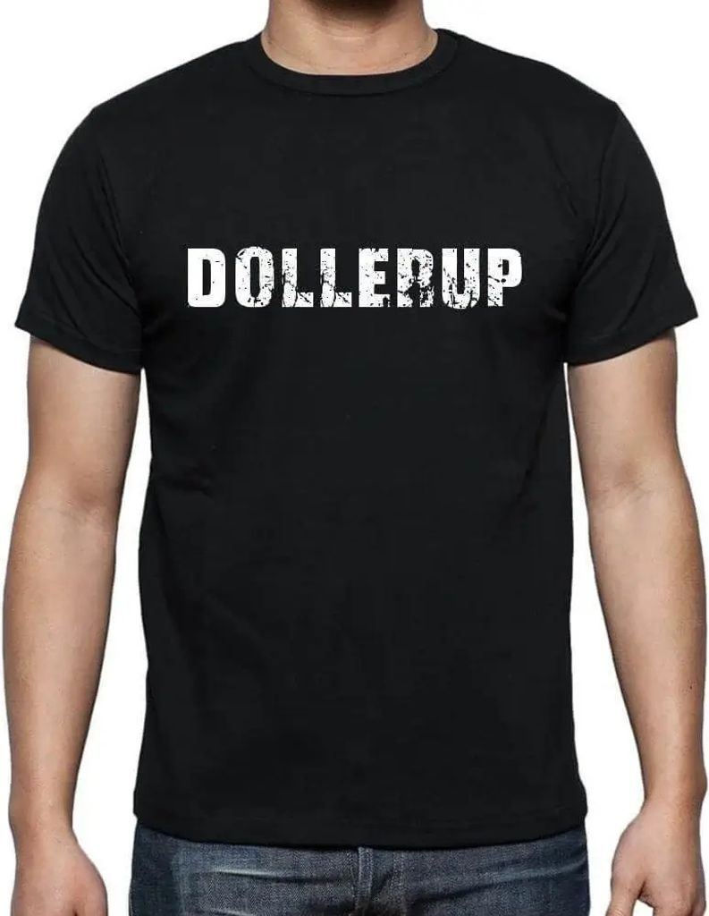Herren Grafik T-Shirt Dollerup Öko-Verantwortlich Vintage Jahrgang Kurzarm Lustige Druck Geburtstag Geschenk Mann