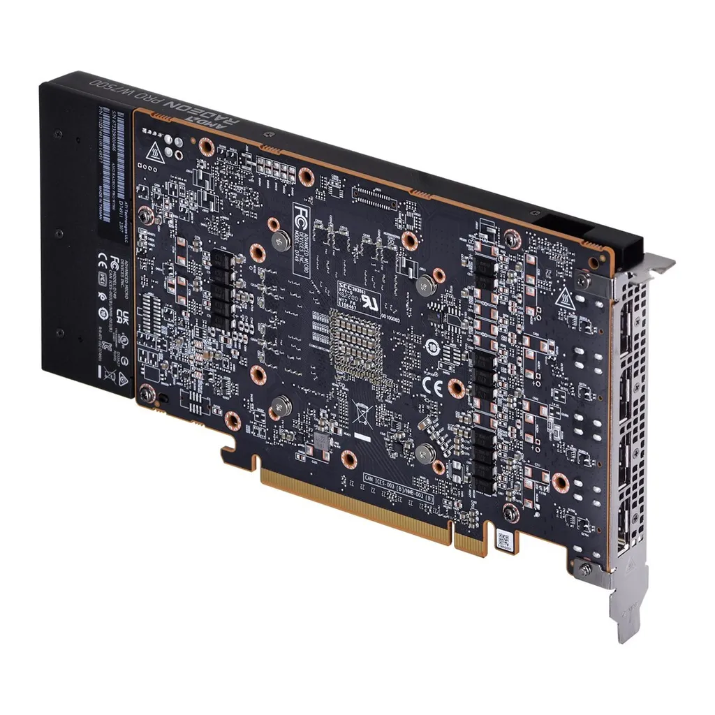 Solution Multi-écrans Fluide avec AMD Radeon Pro W7500 8GB 4x DP - 4