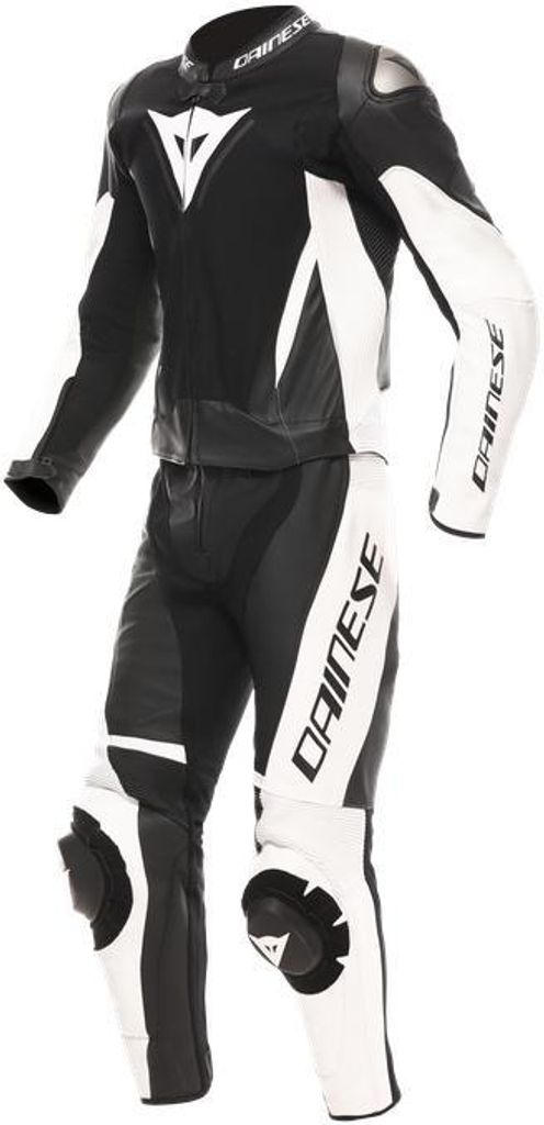 Dainese Demon Sprint 2dílná kožená kombinéza černá / bílá / Obrázek produktu 