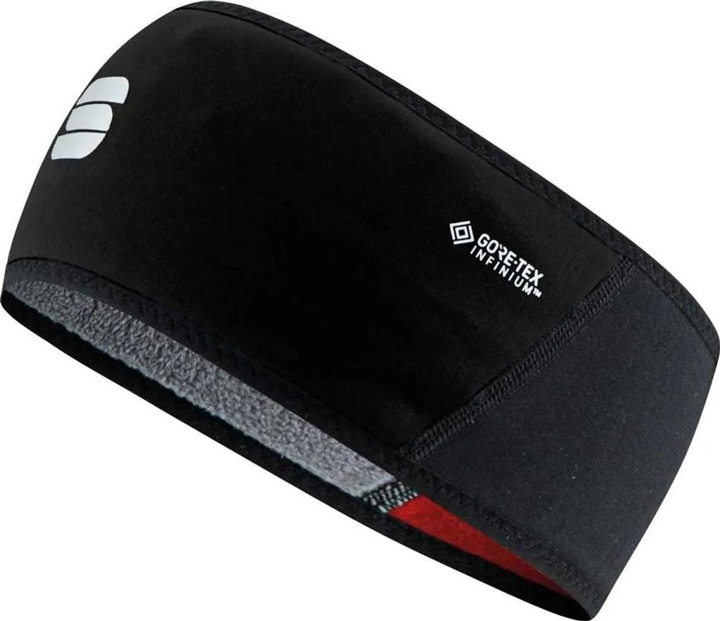 Sportful Air Protection Stirnband Schwarz Herren,Damen Schwarz One Size