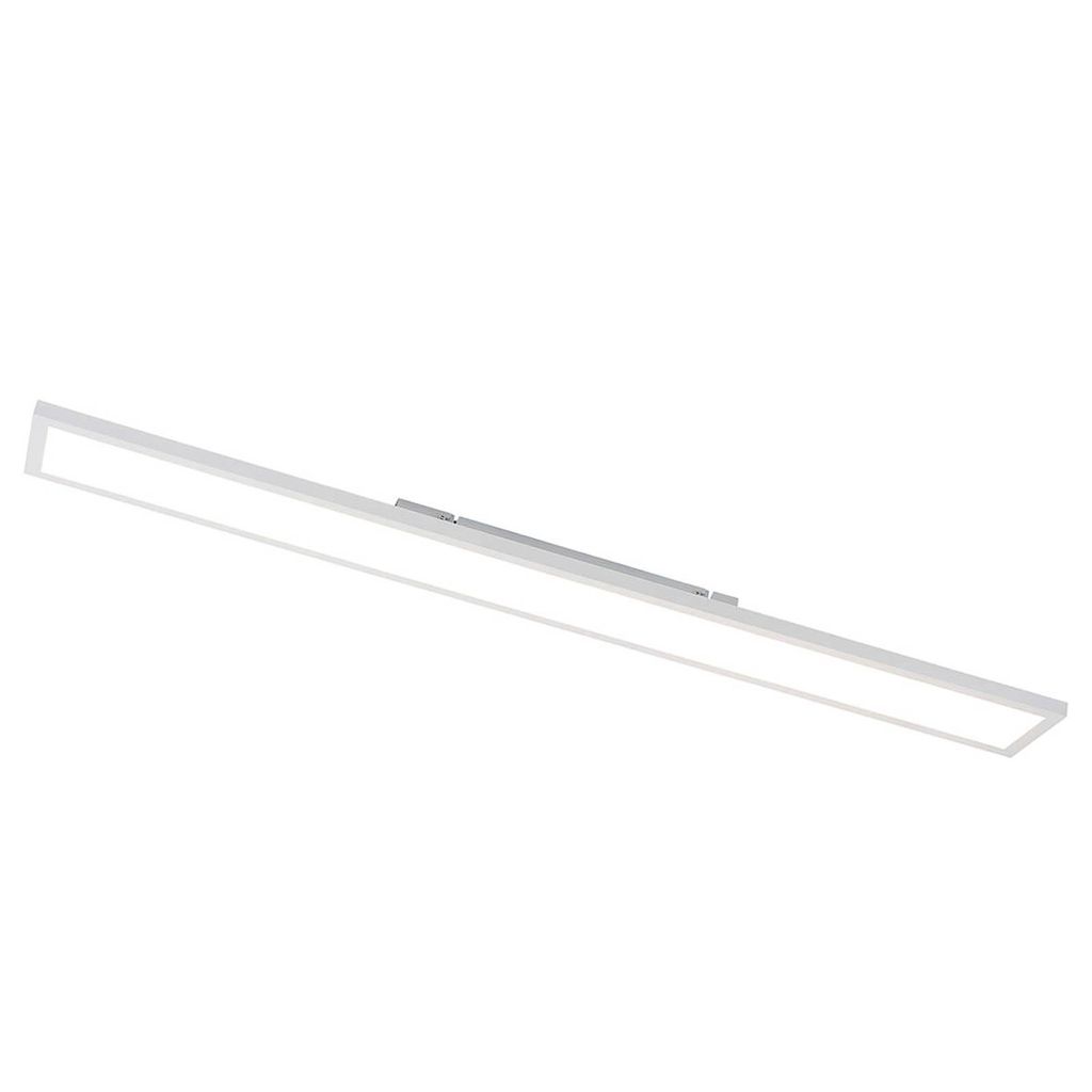 Arcchio Enora LED-Panel, 5500lm, weiß, Metall, 119,5 cm