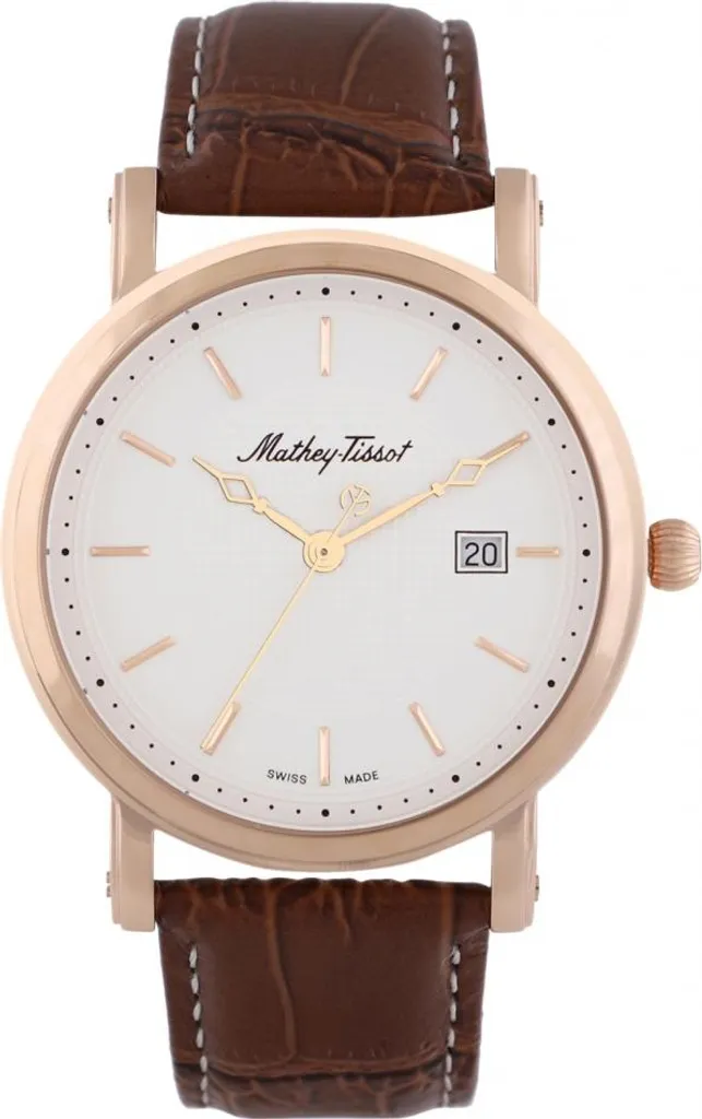 Montre Homme Mathey-Tissot Idéale pour le Travail et Sorties Chic 42mm