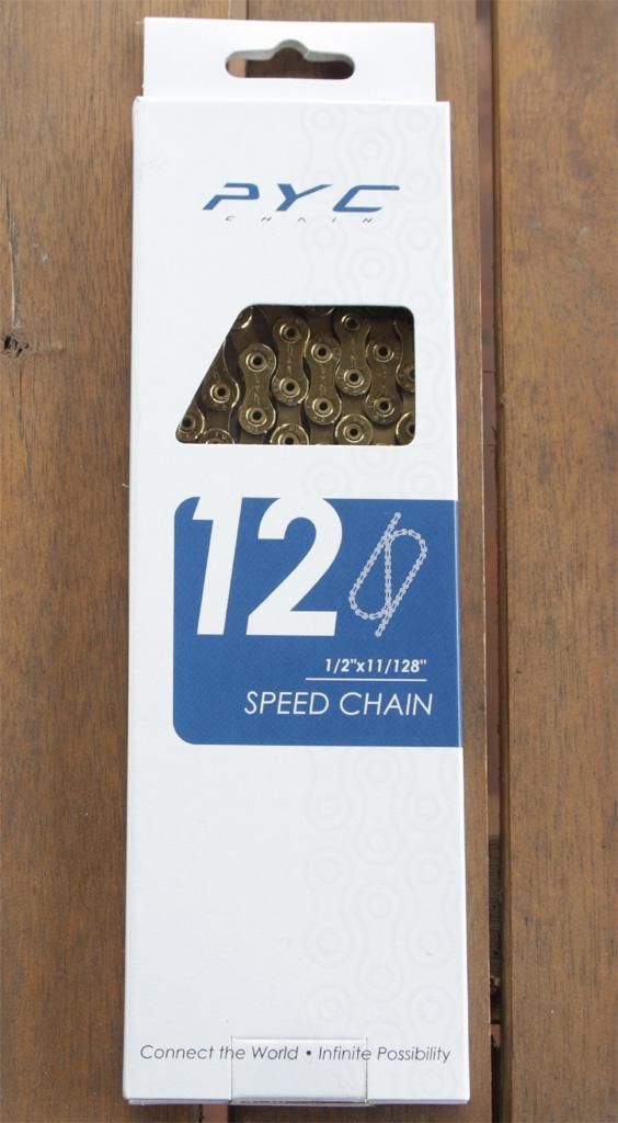 Łańcuch P1201 TiN Gold (12 speed)