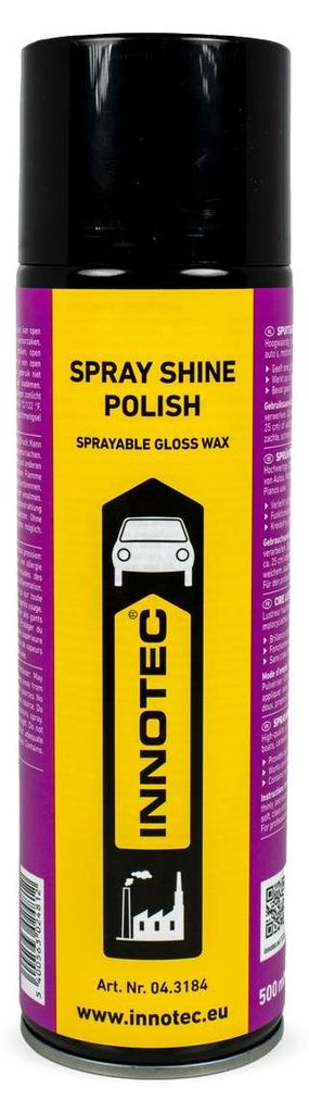 Innotec Spray Shine Polish 500ml Politurspray Poliermittel Produktbild 
