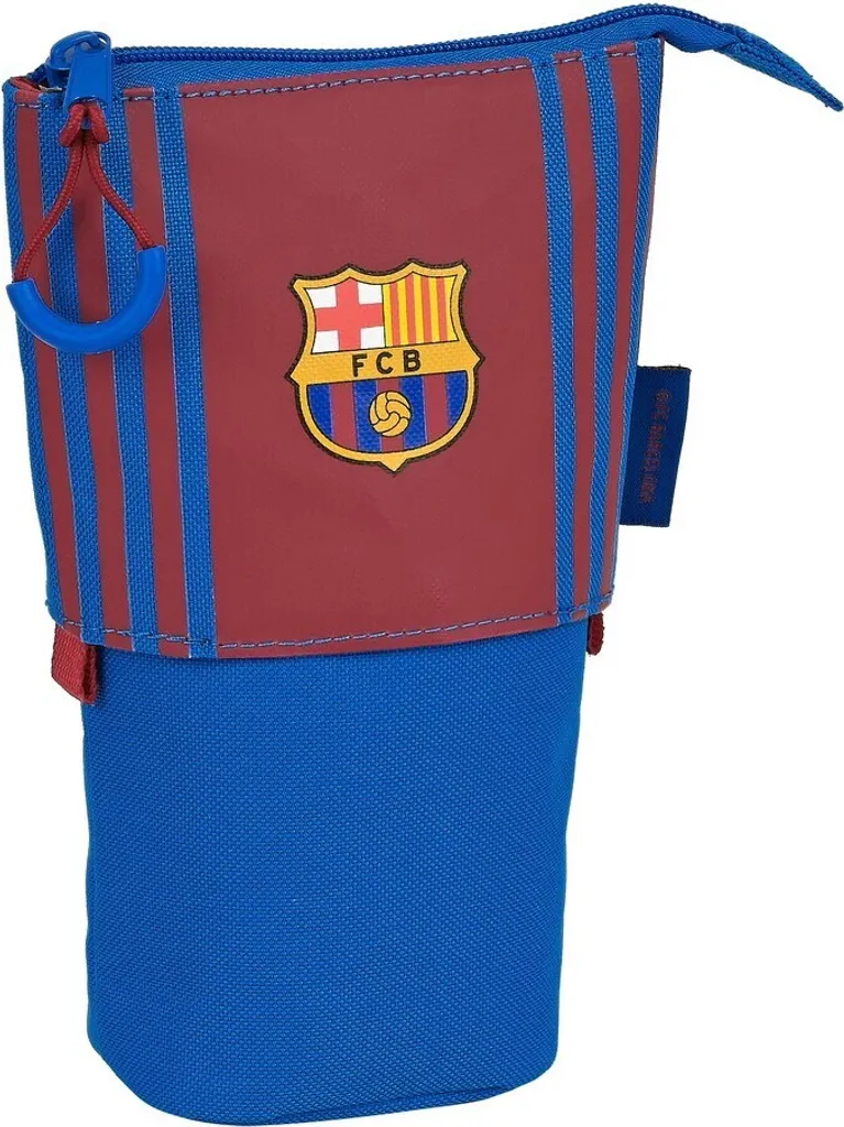 Étui F.C. Barcelona aux Couleurs Officielles Rouge Grenat et Marine