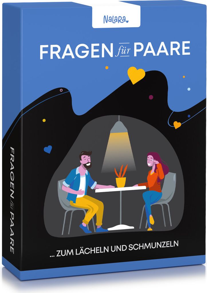 Fragen für Paare... zum Lächeln Kartenspiel für Paare 100 Produktbild 