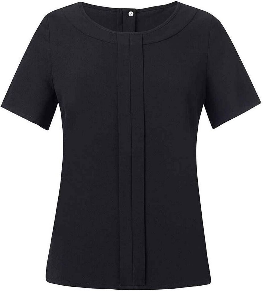 Brook Taverner - "Verona" Oberteil für Damen kurzärmlig PC5671 (36 DE) (Schwarz)