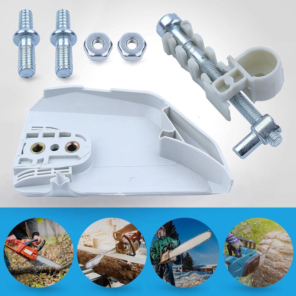 Geeignet für Kettenraddeckel mit Einstellmutter für STIHL 017 018 021 023 025 MS170 MS180 MS210 MS230 MS250 Kettensäge