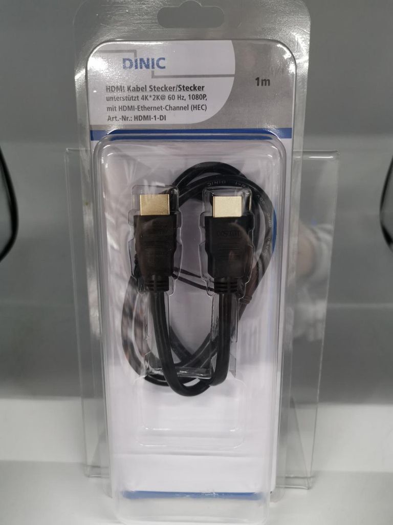 DINIC MAG HDMI Kabel Stecker/Stecker 1m