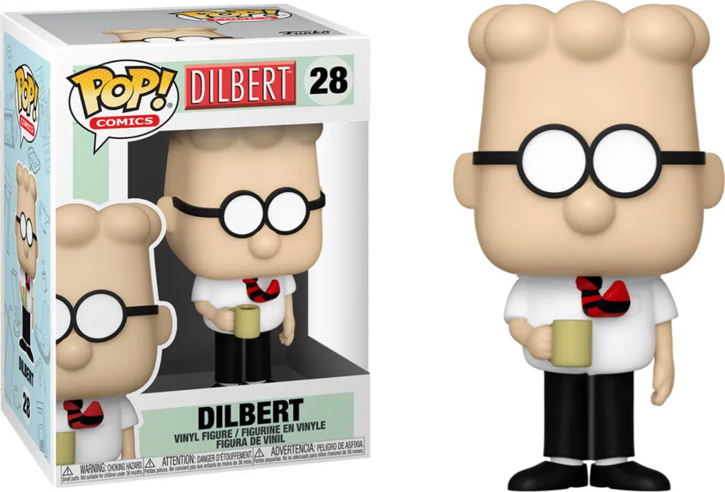Funko Pop Comics Dilbert 28 Figurine de Collection Vinyle Originale - 4