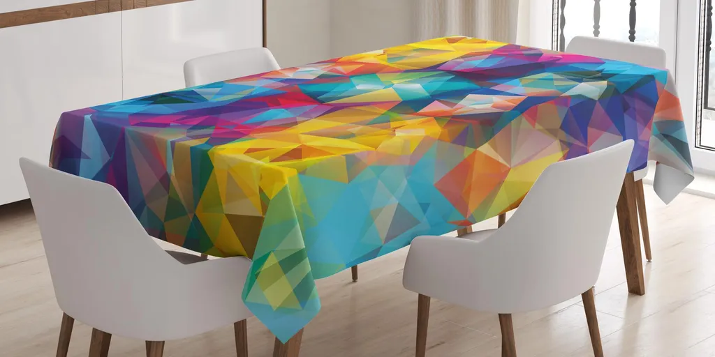 Tovaglia Colorata ABAKUHAUS 140x170 - Ideale per Casa Vacanze