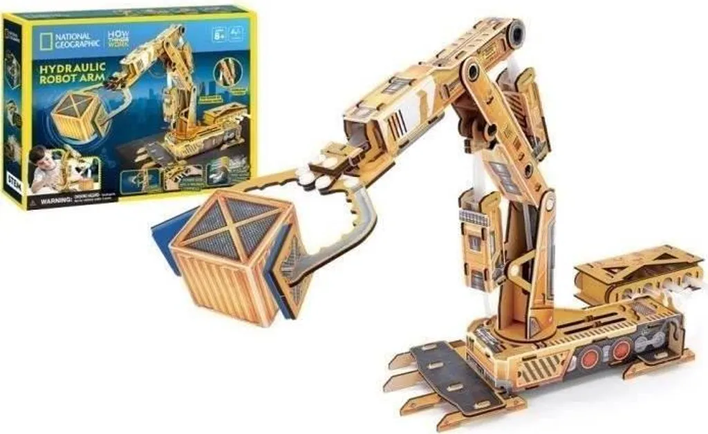 Jeu de Construction Véhicule Chantier 3D National Geographic dès 8 ans