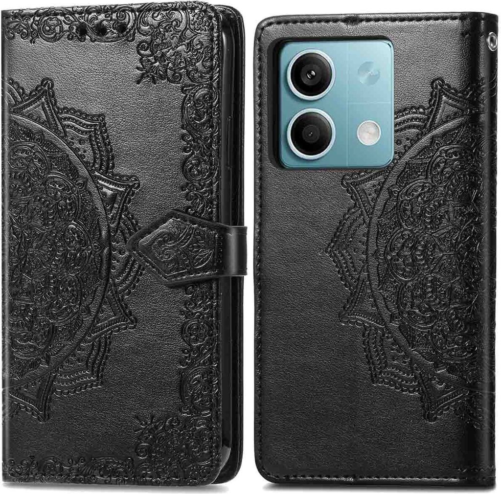 imoshion Mandala Klapphülle Xiaomi Redmi Note 13 (5G) - Schwarz