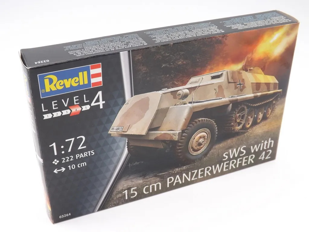 Kit Revell 03264 Lance-Roquettes 15 cm sur sWS Détails Précis 1:72