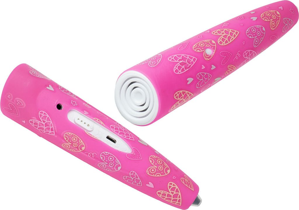 Silikon-Hülle für Ravensburger TipToi Pink-Herzmuster Zdjęcie produktu 